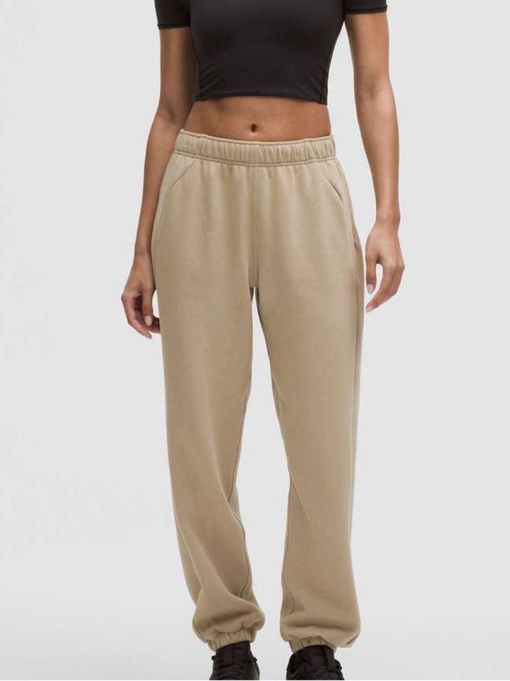 Lululemon Scuba Mid-Rise Oversized Jogger Short - Trench